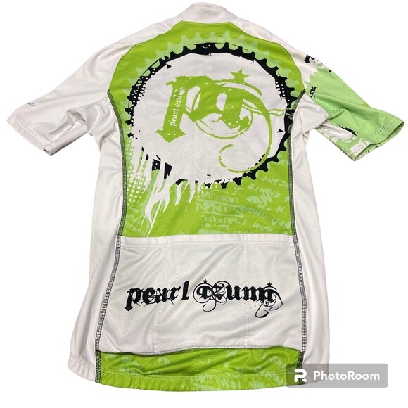 PEARL IZUMI Mens Pro Ltd Jersey Full Zip Cycling Jersey Lime Small - Picture 2 of 4